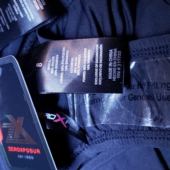 Zeroxposur 2 piece Bathing Suit Tankinis boy shorts size 8 - Picture 6 of 7
